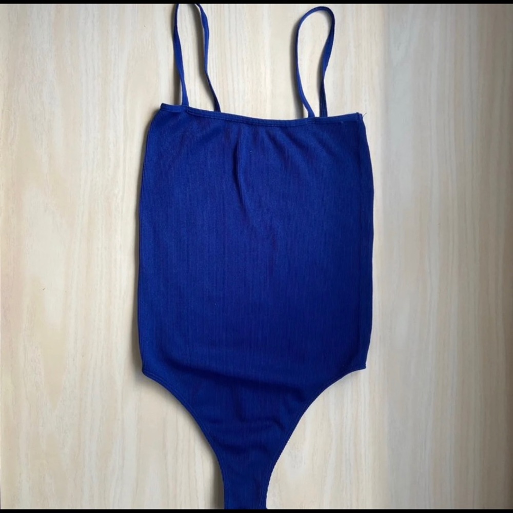 Blue Pacsun Bodysuit